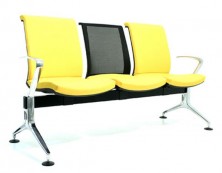 Contour Executive Beam Seating With Arms. Mesh Back Optional. Fabric Any Colour